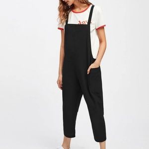 Relax pocket cotton overall